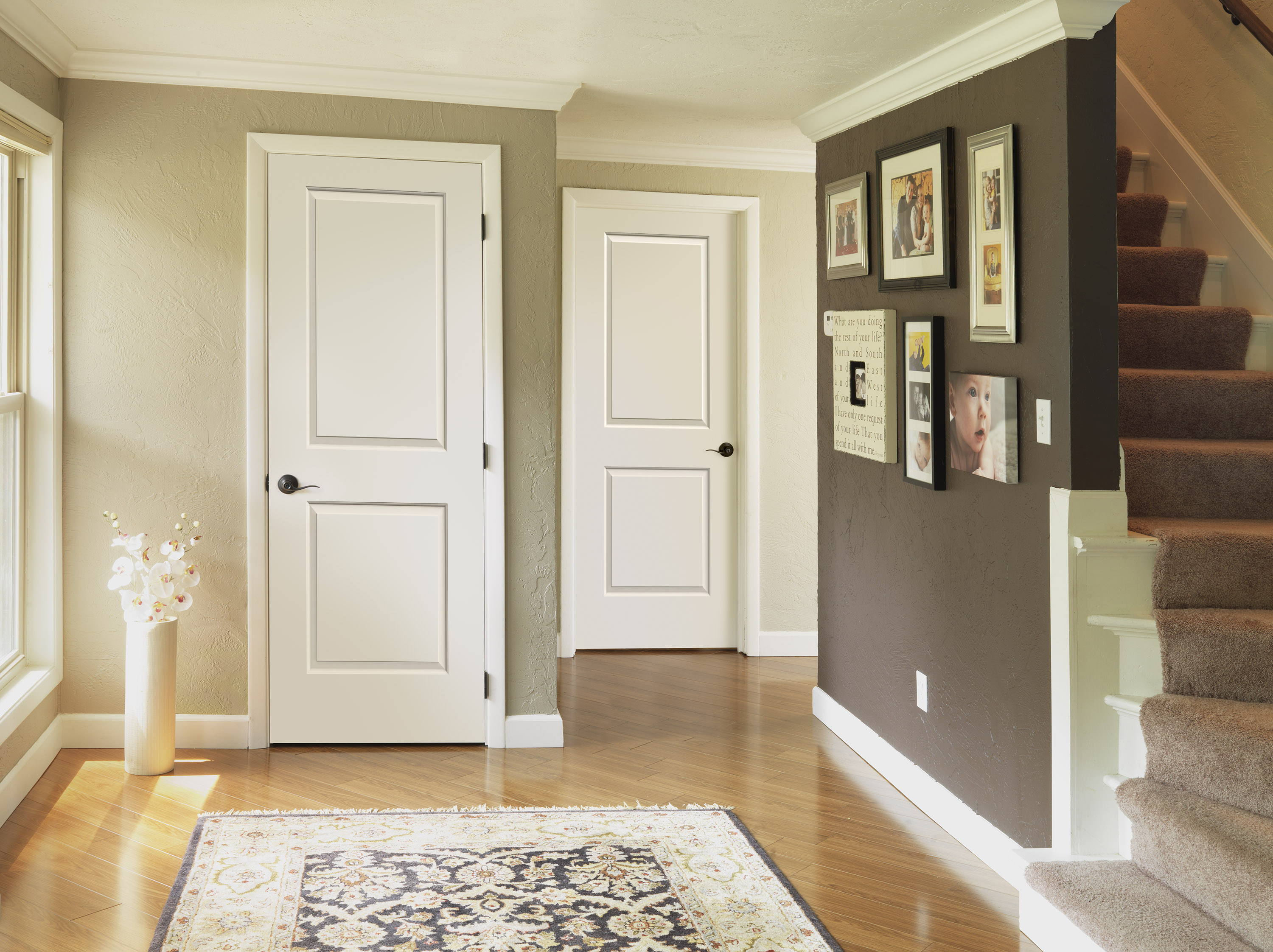 After door installation