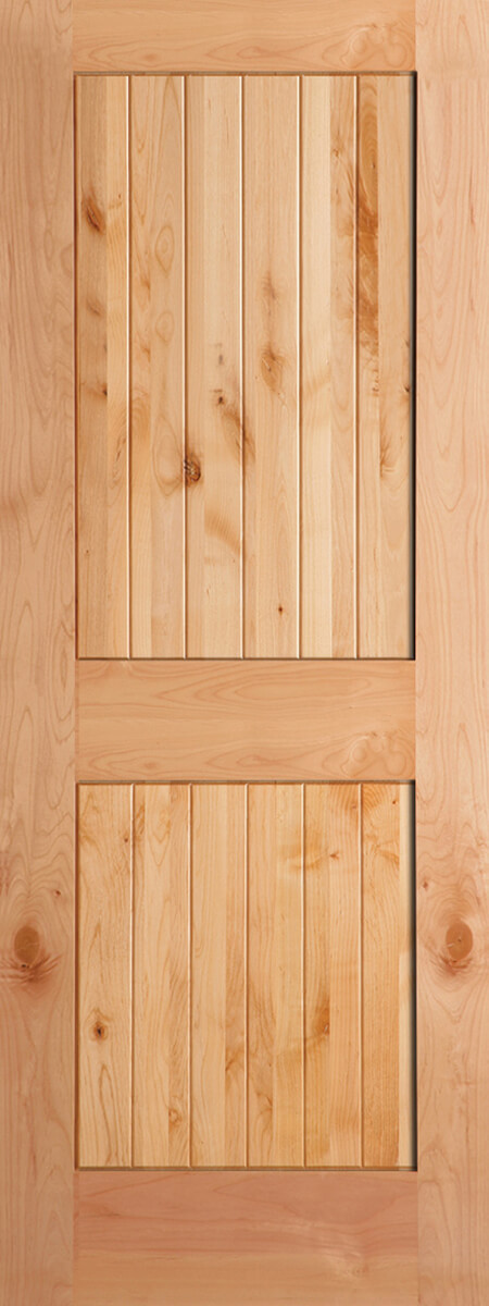 Knotty Alder V-Groove