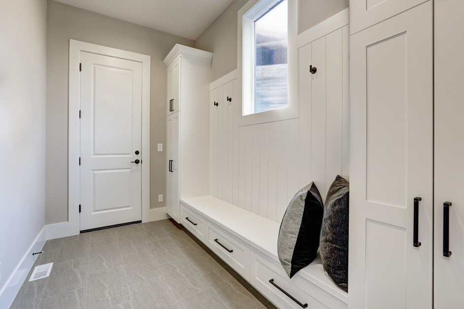 Manhattan style doors in contemporary bedroom design